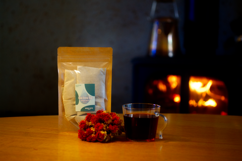 寒い冬。水出し珈琲はホットでも!