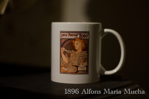 アンティーク調マグカップ　1896 Alfons Maria Mucha